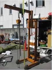 中古手動ジブ型リフト/品番 M131V-150-OP