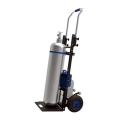 中古電動ガスボンベ階段台車170Kg/品番 M3104GS-250BN 問い合わせ番号 Z-01004-8