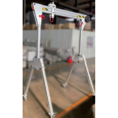 中古折りたたみ式アルミ門型クレーン250KG/品番 M4394RGT-20AL 問い合わせ番号 Z-01089-4