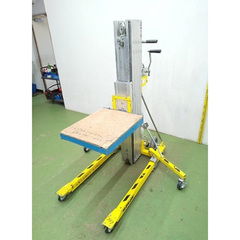 中古高揚程ワイヤー式手動リフターH4800mm／品番　W-510(6656) 問い合わせ番号　Z-01093-7