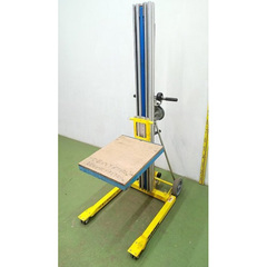 中古高揚程ベルト式手動リフターH3350mm／品番　W-330 問い合わせ番号　Z-01094-1